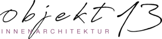 Logo von objekt 13 Innenarchitektur